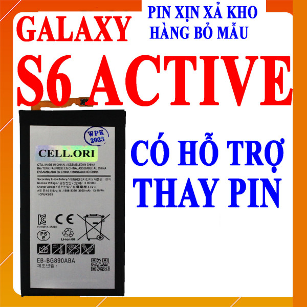 Pin Webphukien cho Samsung Galaxy S6 Active Việt Nam EB-BG890ABA - 3500mAh